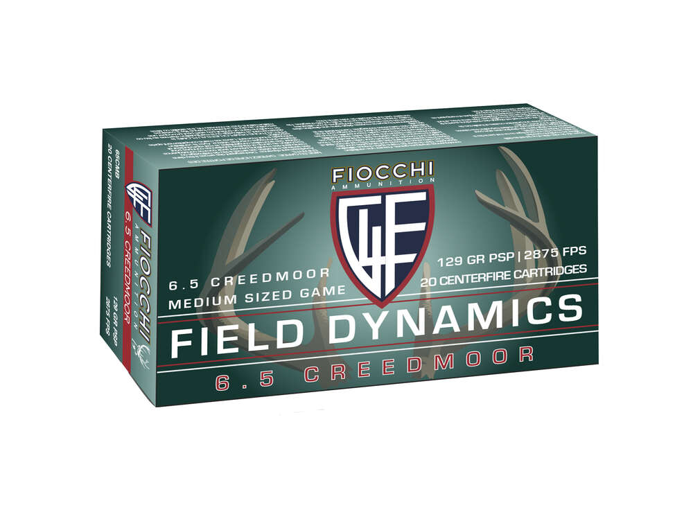 Ammunition Fiocchi Ammunition Ready Series 6.5Creedmoor FIOOCHI 6.5 Creedmoor 129gr PSP 20RD • Model: Ready Series